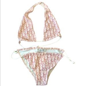 Dior pink swimsuit. Authentic size small/medium.